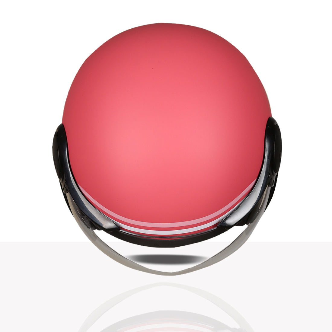 TVS MissFit Helmet for Women | Lightweight Ladies Helmet for Scooty | Stylish Girls Helmet with Extreme Comfort Fit | Women Helmet with Clear Visor | DOT & ISI Certified Helmet for Woman